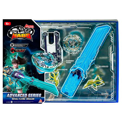 Игровой набор Волчок Трайб Адвансд Royal Flying Dragon Infinity Nado 72037 1